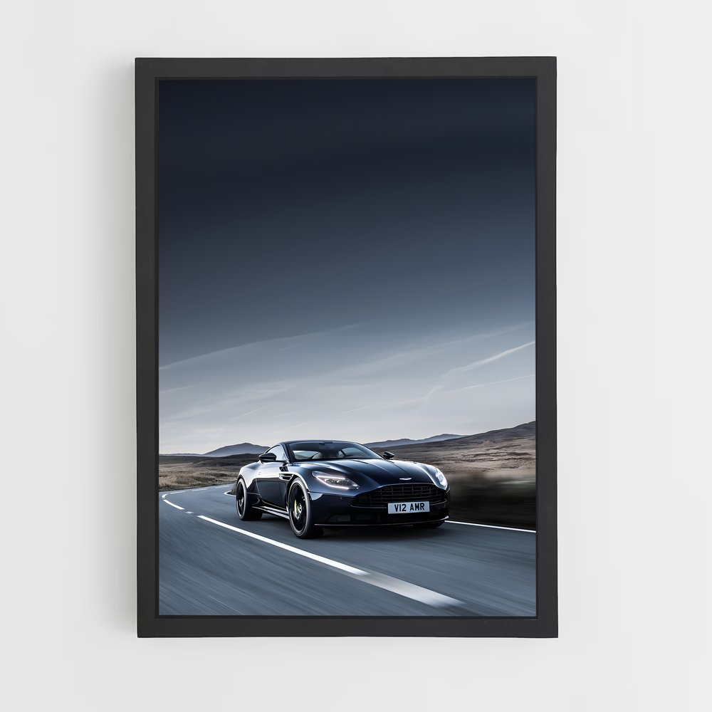 Poster DB11 AMR Legend – affiche Aston Martin (vue 2)